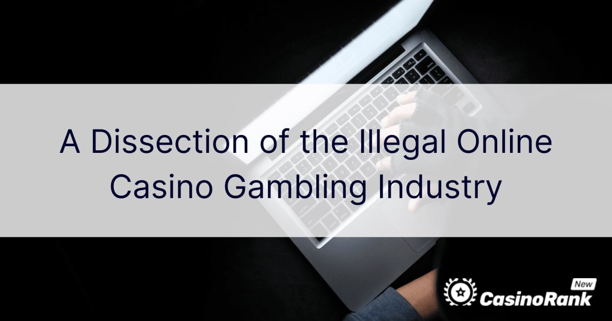 불법 온라인 카지노 도박 산업의 해부