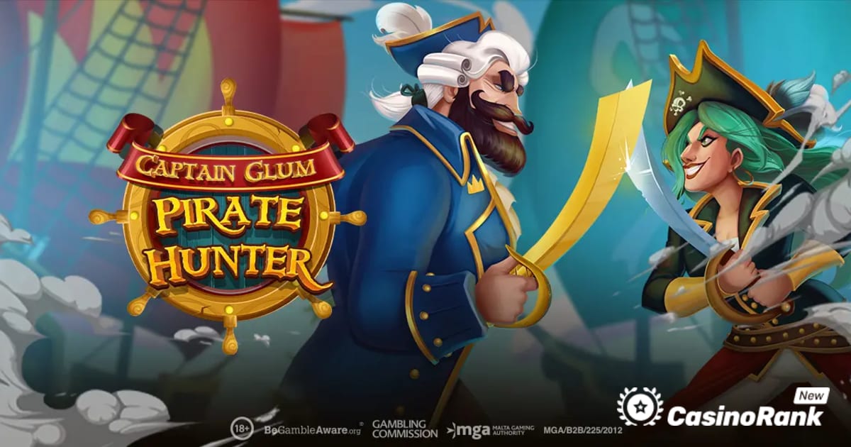 Play'n GO, Captain Glum: Pirate Hunter에서 플레이어를 선박 약탈 전투로 안내